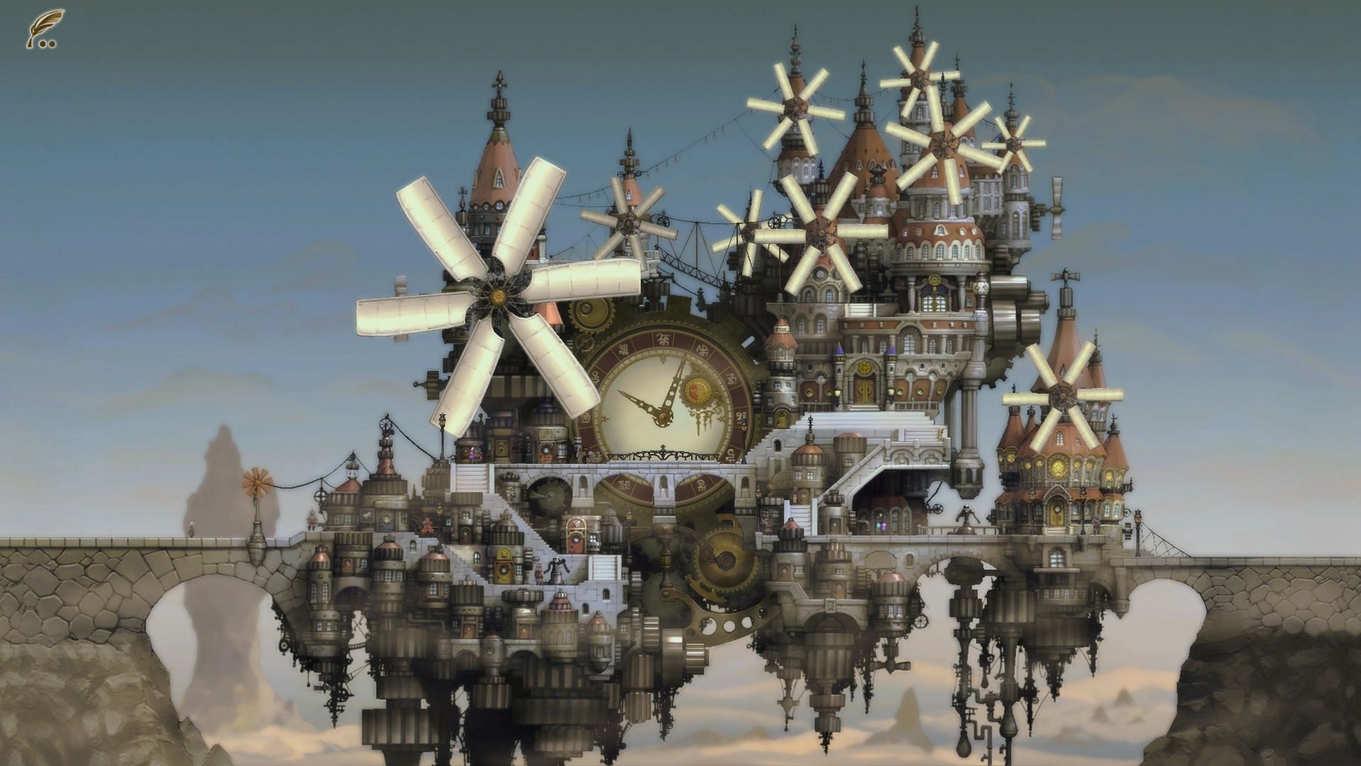 Just look at how gorgeous this desert town is! (Image via Square Enix)